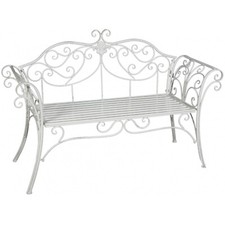 Outdoor Iron Bench Bistro Sofa