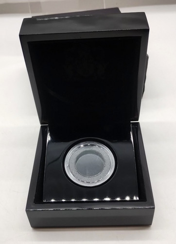Coin presentation box - coin, empty