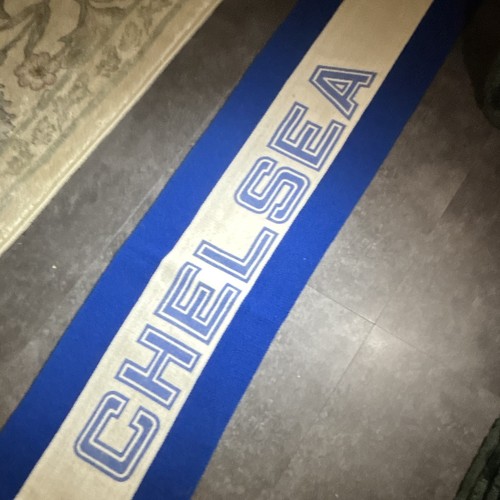 Chelsea football scarf - scarf, blue