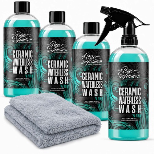 Ceramic waterless wash - wash, –