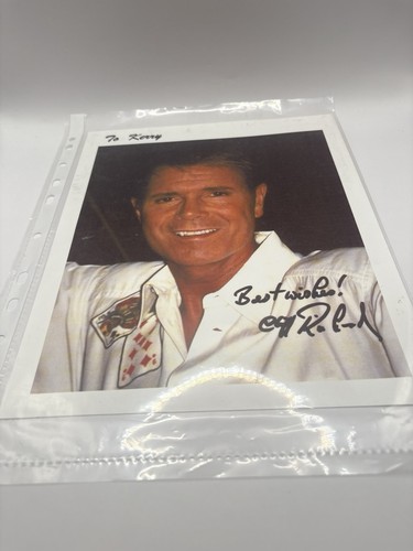 Cliff richard signed photo - richard,