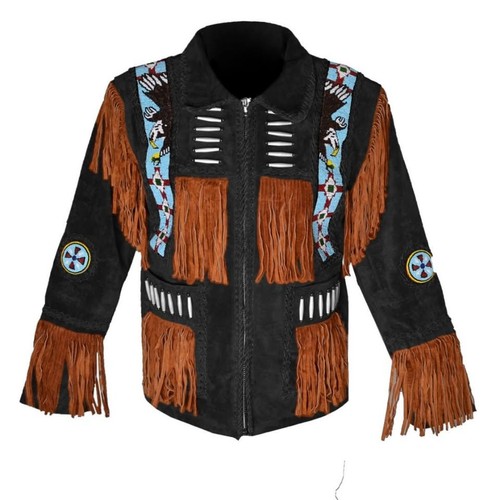Men genuine suede western - men's,