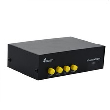 New 4 Port VGA Video Selector