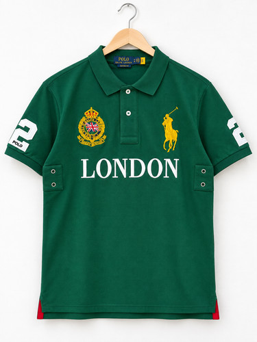 Green london ralph lauren polo - green,
