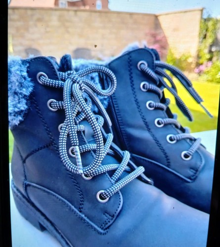 Ladies pavers grey boots size - grey,