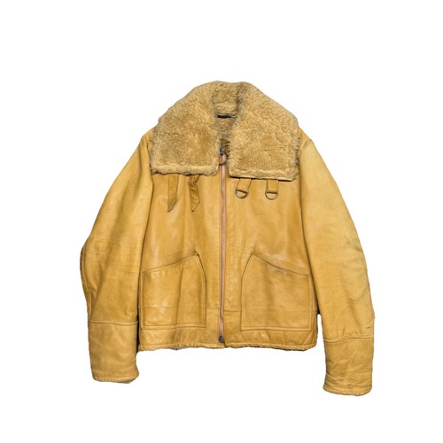 Vintage shearling leather - shearling,