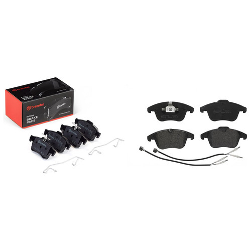 Brembo front rear pads fits - rear,