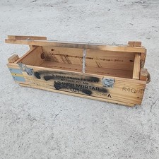 Vintage Wooden Military