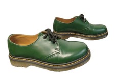 DR MARTENS 1461 SHOES Green