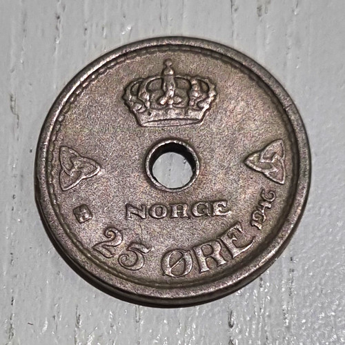 Norway øre coin - 25,