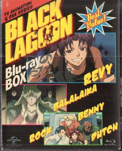 Black lagoon blu - box, set