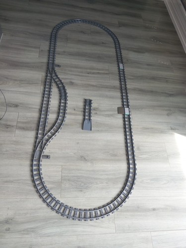 Lego train track - train,