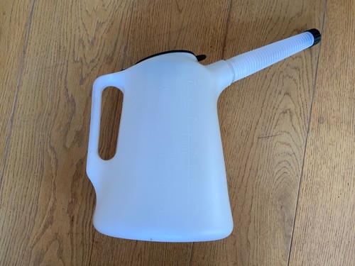 Litre oil measuring jug with - litre,
