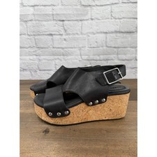 Bussola W Black Leather Cork