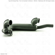 VW T25 Camper Exhaust Pipe 1st