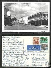 Tanzania Arusha rppc Ford Shell Tank Station stamps 1963