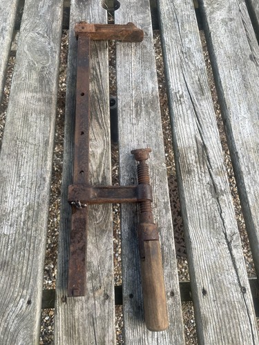 Vintage clamp sash - clamp,