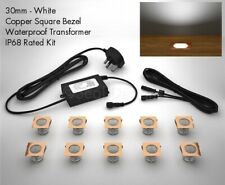 10 x 30mm LED Copper Lights