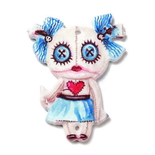 Voodoo doll charms ragdoll - voodoo,
