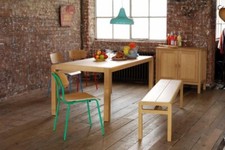 Habitat Radius 6-8 Seater Solid Oak Dining Table Pristine Condition  TABLE ONLY!