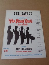 Shadows - The Savage sheet