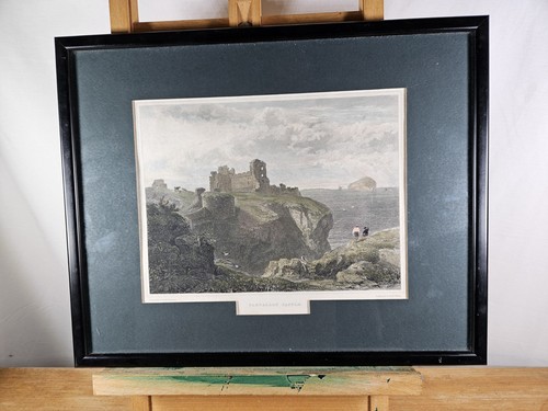 Antique tantallon castle - tantallon,