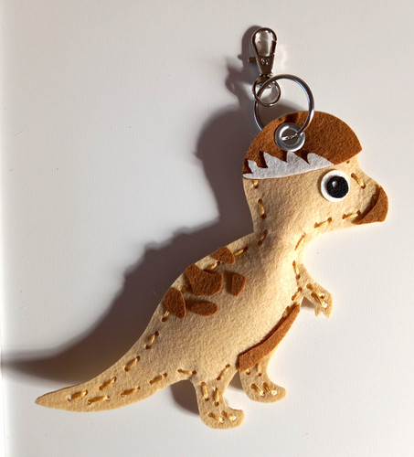 Felt dinosaur - felt,
