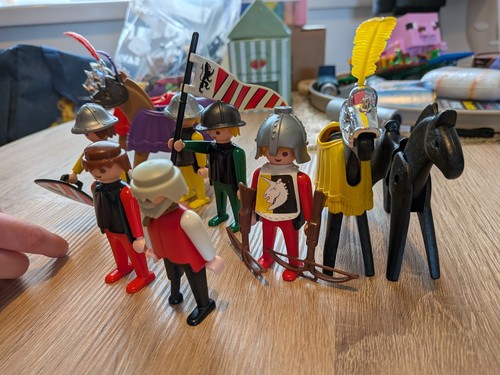 1974 playmobil people figures - people,