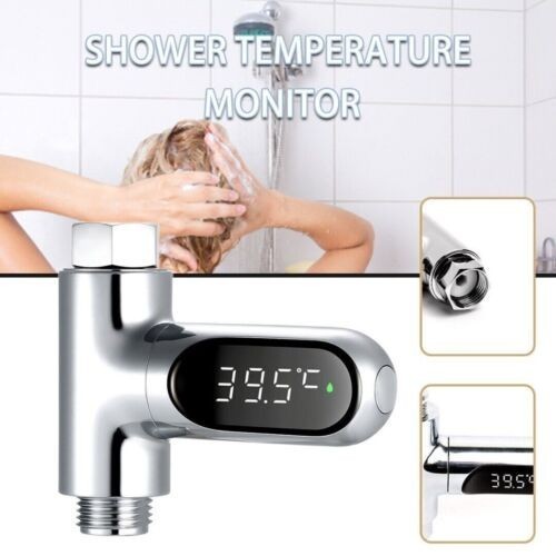 Led digital shower thermometer - digital,