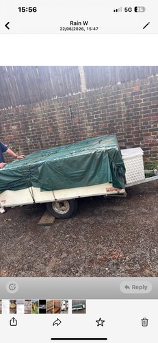 Rapido folding camping trailer - folding,