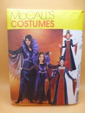 UC McCALL'S M4151 MISSES S+M+L+XL GOTHIC VAMPIRESS DRESS COSTUMES SEWING PATTERN