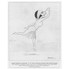 TENNIS Suzanne Lenglen