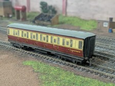 Hornby Dublo 32013 LNER Gresley teak composite in BR crimson & cream E42759E