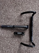 Giant Handle Bar (W140) Stem, Front Forks and Carbon Seat Post