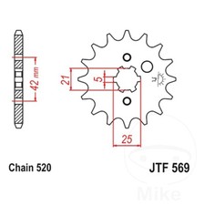 JT Front Sprocket 13 T 520 P