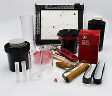 Darkroom lots of equipment lists