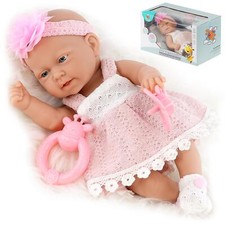 10" Baby Doll Bathable Toy &