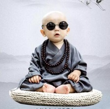 Kid Child Shaolin Buddhist