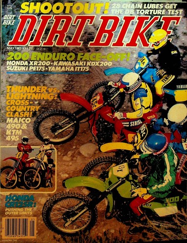 Dirt bike magazine may - magazine,
