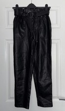 PRIMARK BLACK FAUX LEATHER