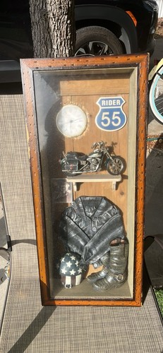 Motorcycle memorabilia shadow - memorabilia,