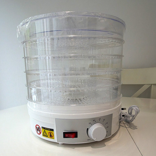 Round electric food dehydrator - round,