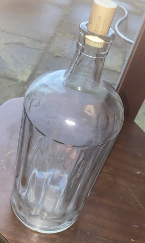 Vintage glass large poison - vintage,