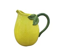 Ceramic Lemon Pitcher Home