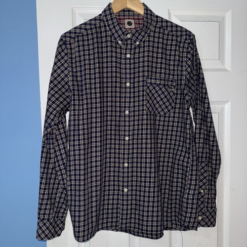 Pretty green check shirt navy - green,
