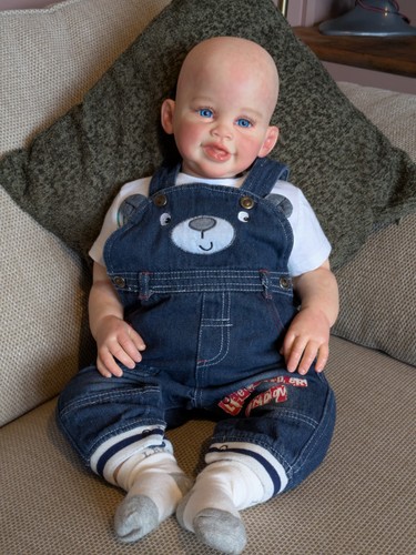 Reborn baby boy doll - baby,