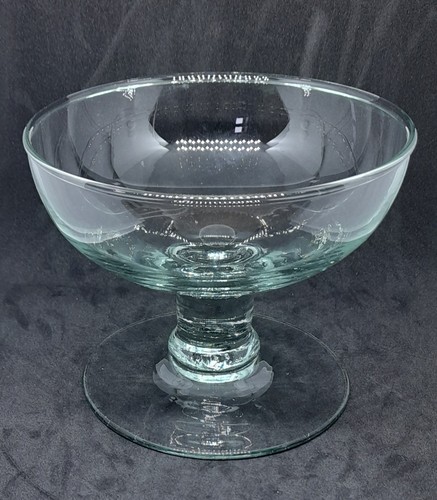 Glass footed bon - glass,