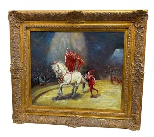 Hand painted oil reproduction - hand,