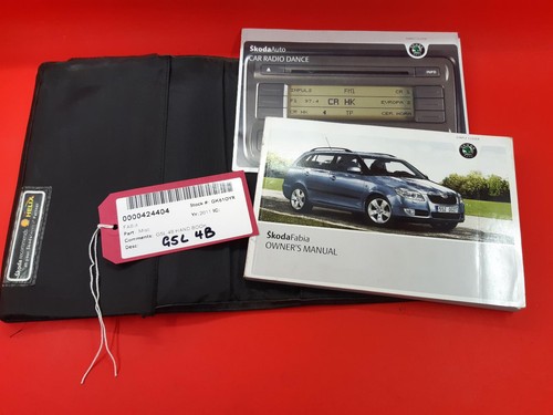 Skoda fabia handbook 2011 - skoda,
