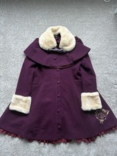Feather Rose Embroidered Coat